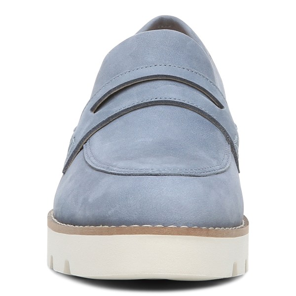 Vionic Loafers Ireland - Cheryl Loafer Light Blue - Womens Shoes Online | TLFGS-5209